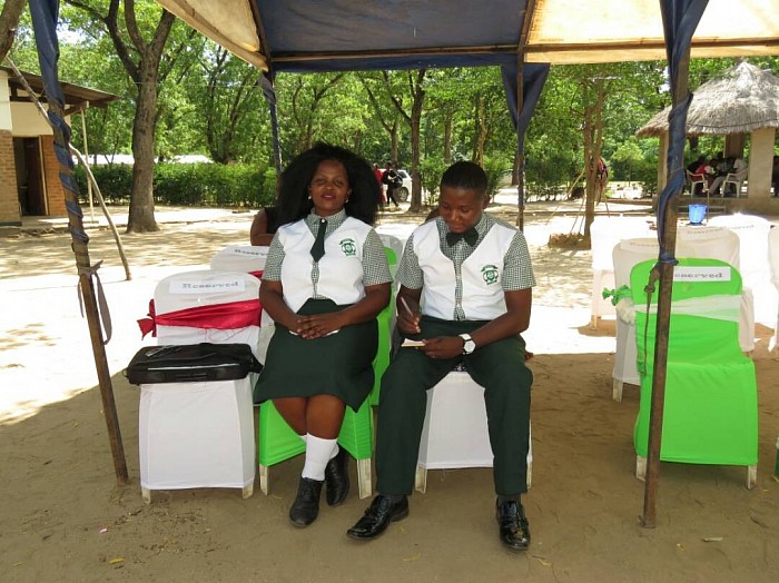 The CEO (visionary torch bearer) Mr J. Ntopa and The Administrator (our mother) Mrs L. J. Ntopa