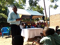 Hon. Salim Balgus delivering a career motivation speech at Diversity Academy