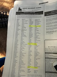 The News paper that contains the information
